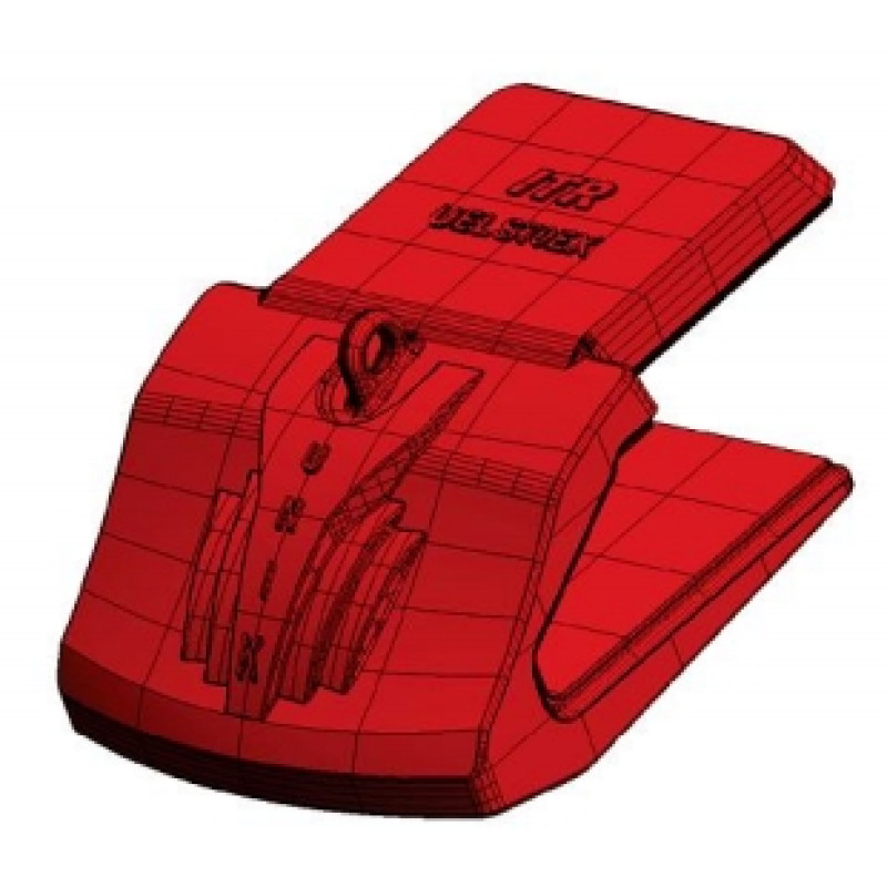 Naža aizsargs, metinams - centralais (Ekskavatora)