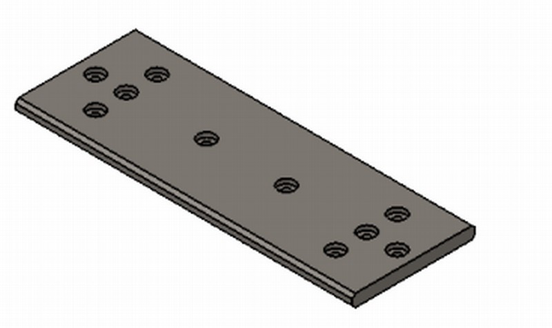 30x300x0820 BOROX500 skrūvējams kausa nazis