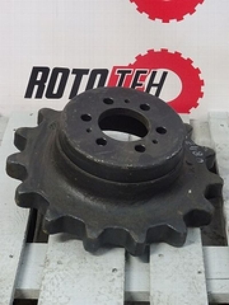 Dzenošā zvaigzne (17 zobi, 6 urbumi, iznesums 116mm)