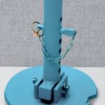 Sniega lāpstas atbalsta plāksne kopā ar kāju un stiprinājumu BOROX500, 270mm