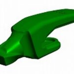 Kausa zoba adapters, ekskavatora, V61