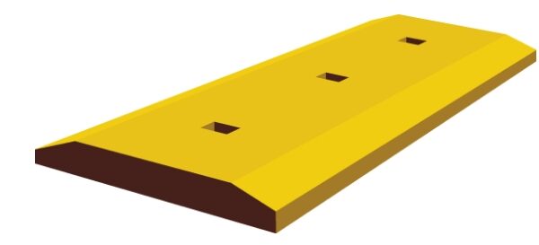 Komatsu skrūvējams nazis centrālais 32x330x1868 (7/8)