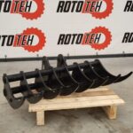 Sakņu rakšanas kauss miniekskavatoram 800mm