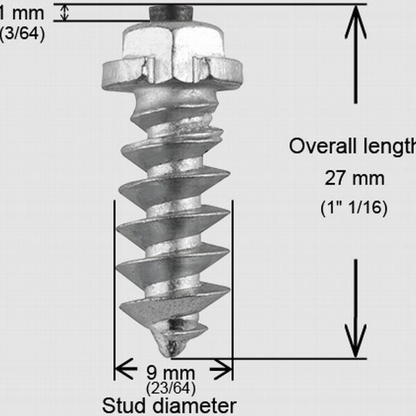 Riepu radzes ar plecu, skrūvējamas 1"-25MM (200 gab.)