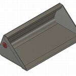 Kompaktiekrāvēja kauss 1700mm