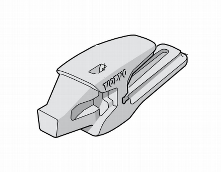 EA40BL50.jpg Kausa zoba adapteris, Volvo - Image 1